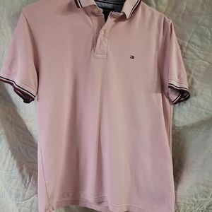 Tommy Hilfiger pink polo